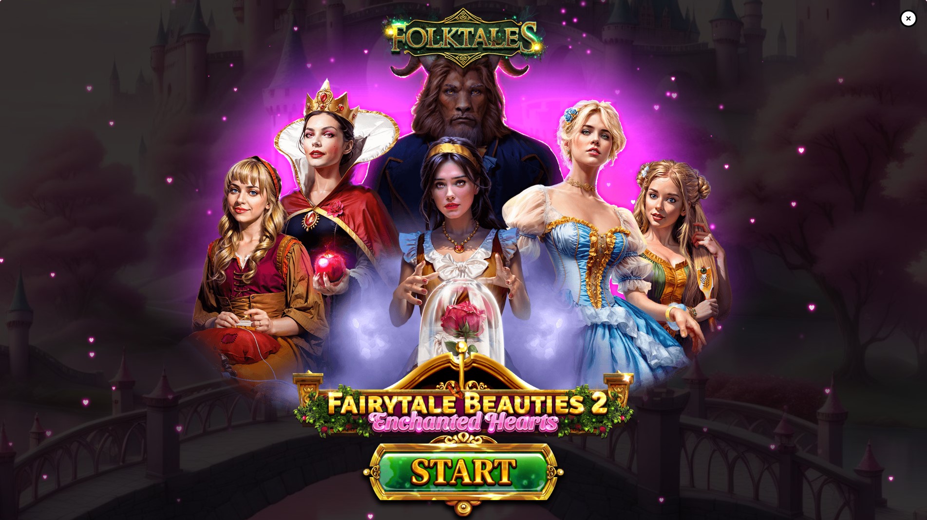 Fairytale Beauties 2 - Enchanted Hearts - splash screen