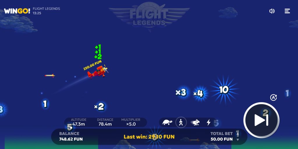Flight Legends by Wingo [Demo works!] Crash Game