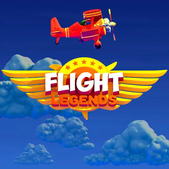 Flight Legend crash game logo