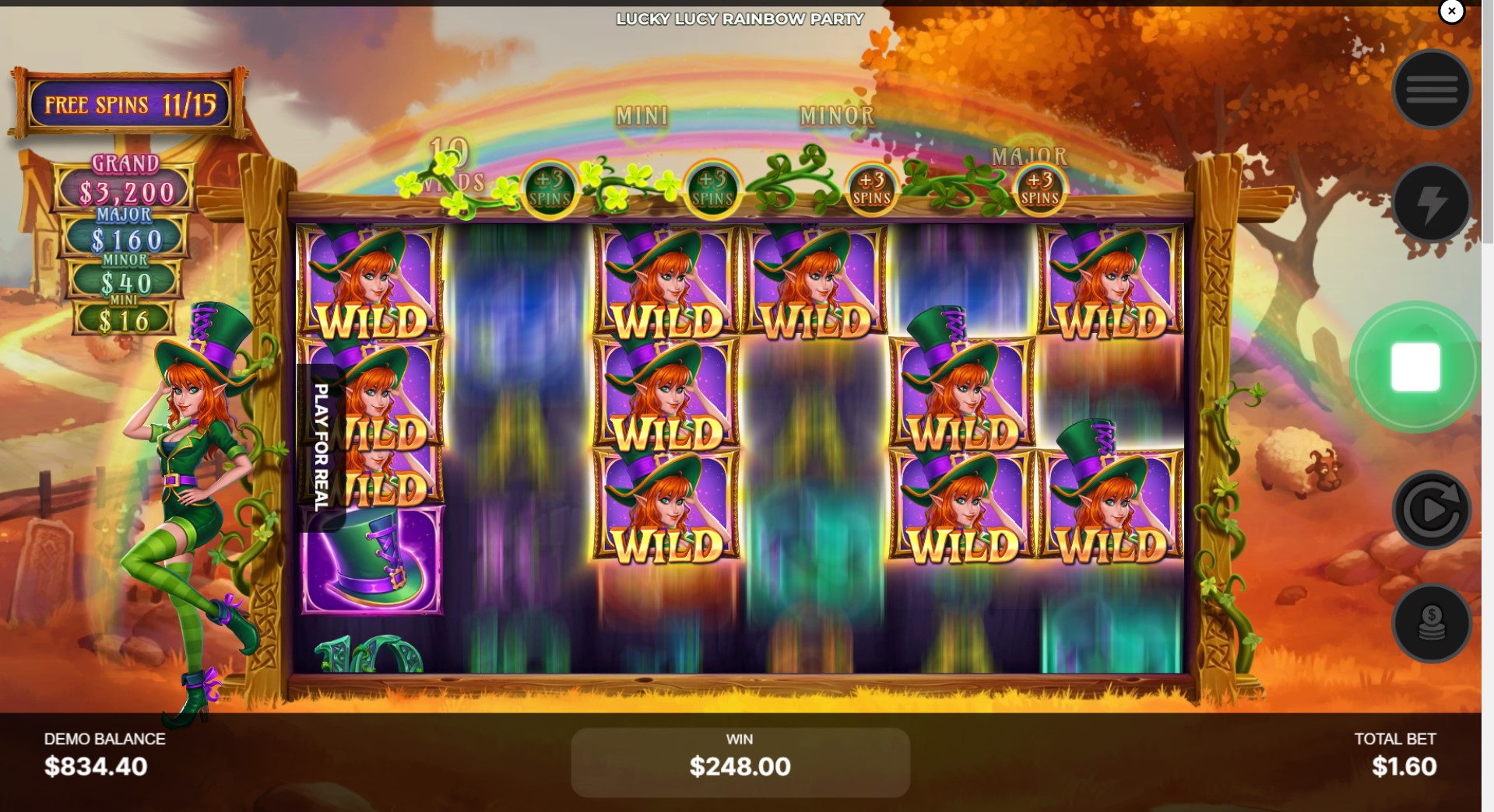 Lucky Lucy Rainbow Party - free spins