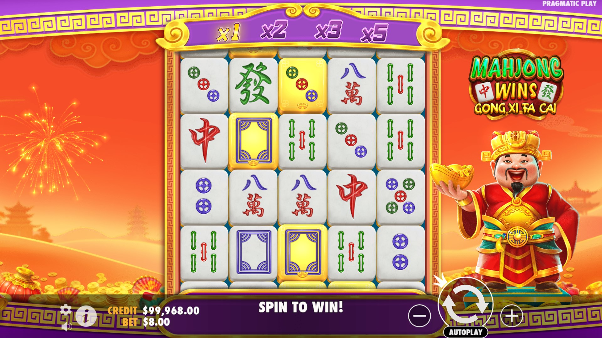 Mahjong Wins - Gong Xi Fa Cai - base game