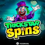 Trickstar Spins slot logo