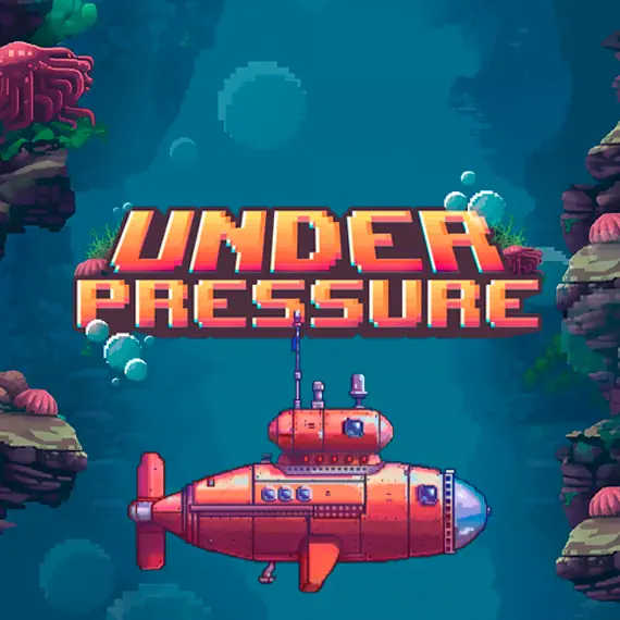 Under Pressure - crash game logo