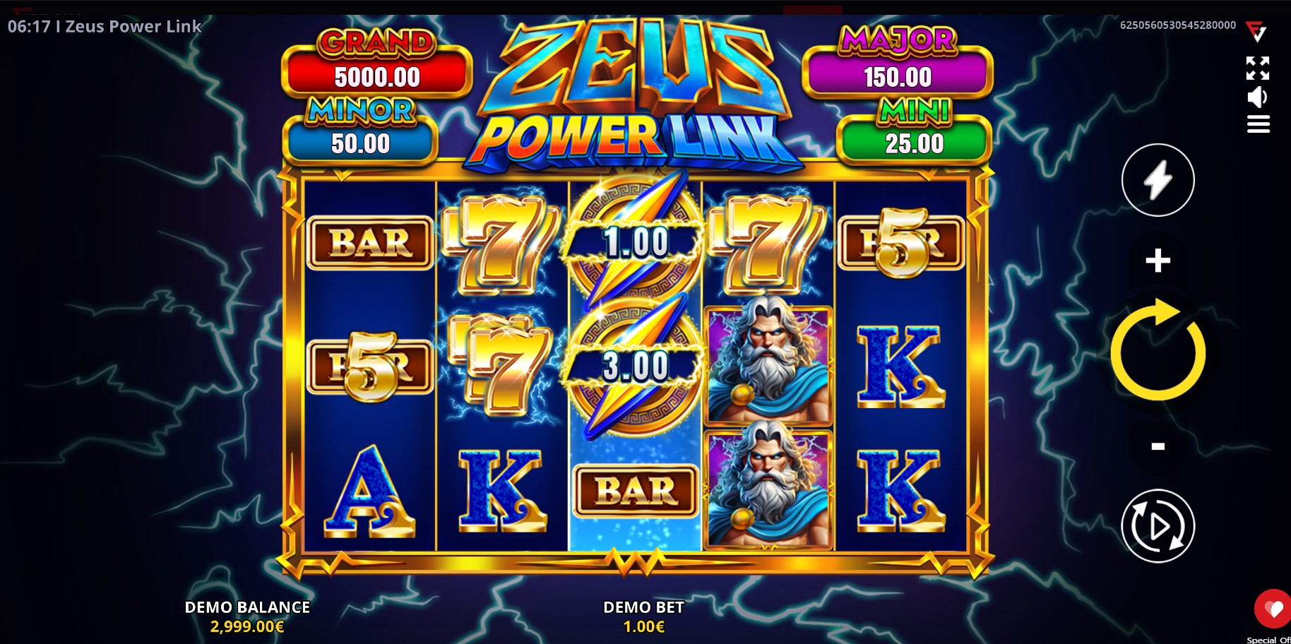 Zeus Power Link - slot