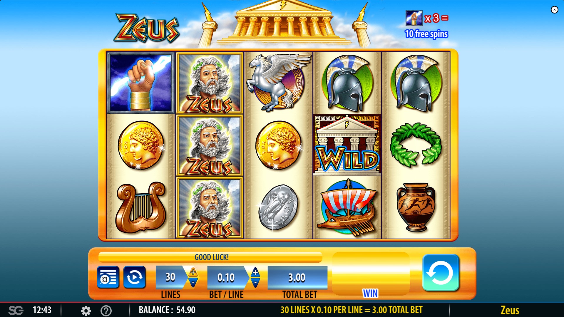 Zeus slot