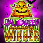 Golden Halloween Winner - slot logo
