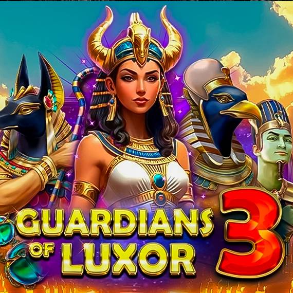 Guardians of Luxor 3 slot logo