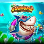 Jawsome slot logo