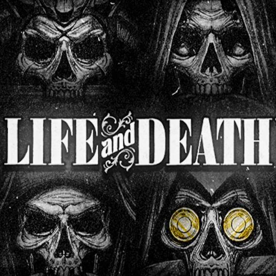 Life and Death slot logo