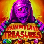 Mummyland Treasures slot logo