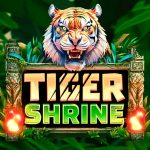 Tiger Shrine slot logo