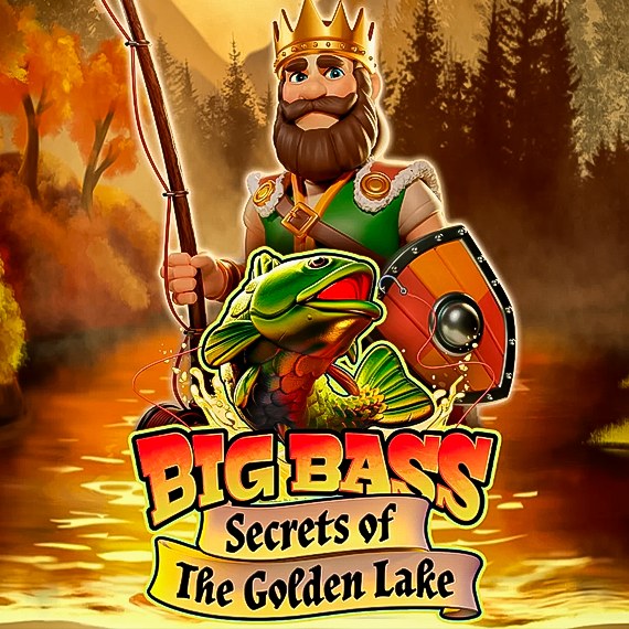 Big Bass Secrets of the Golden Lake slot logo