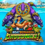 Boat Bonanza CrocoNile slot logo