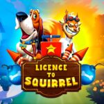Licence to Squirrel slot logo