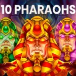 10 Pharaohs slot logo