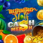 Burning Slots Cash Mesh slot logo