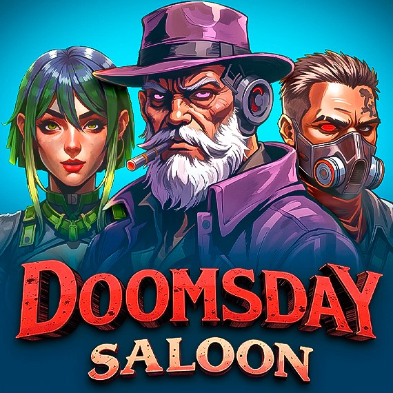Doomsday Saloon (BGaming) slot logo by ispinix