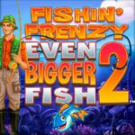 Fishin' Frenzy Even Bigger Fish 2 slot logo