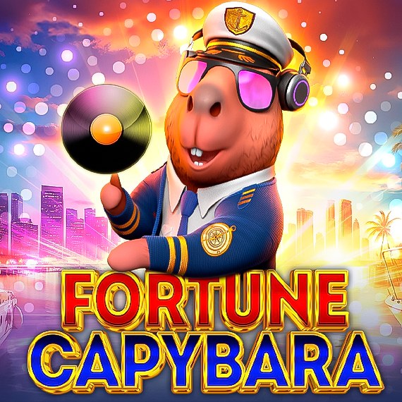Fortune Capybara slot logo
