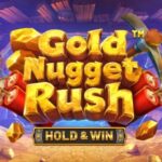 Gold Nugget Rush by Betsoft slot logo