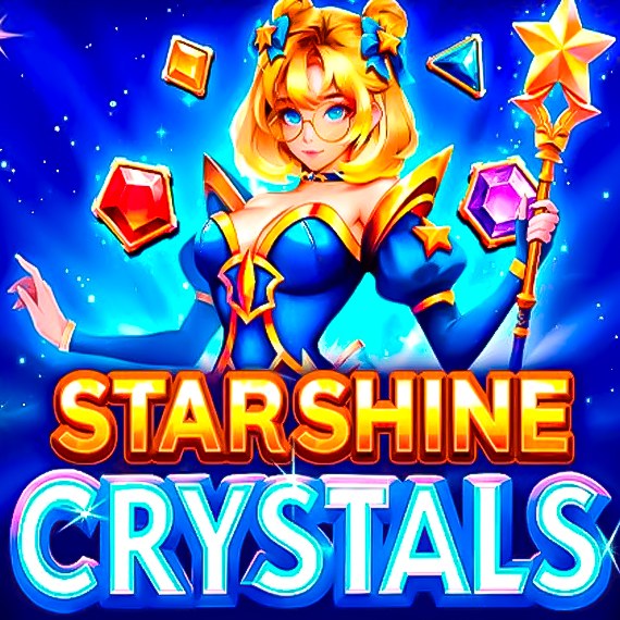 Starshine Crystals slot logo