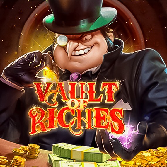 Vault of Riches slot logo
