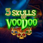 3 Skulls of Voodoo (Blueprint Gaming) slot logo