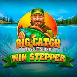 Big Catch Bass Fishing Win Stepper