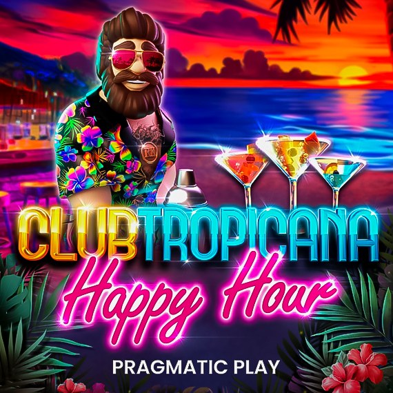 Club Tropicana Happy Hour (Pragmatic Play) demo slot logo at Ispinix