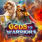 Gods vs Warriors slot logo
