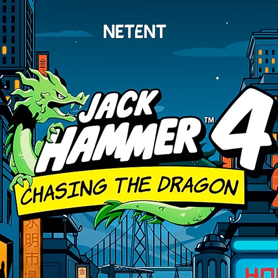 Jack Hammer™ 4: Chasing the Dragon (Netent) slot logo