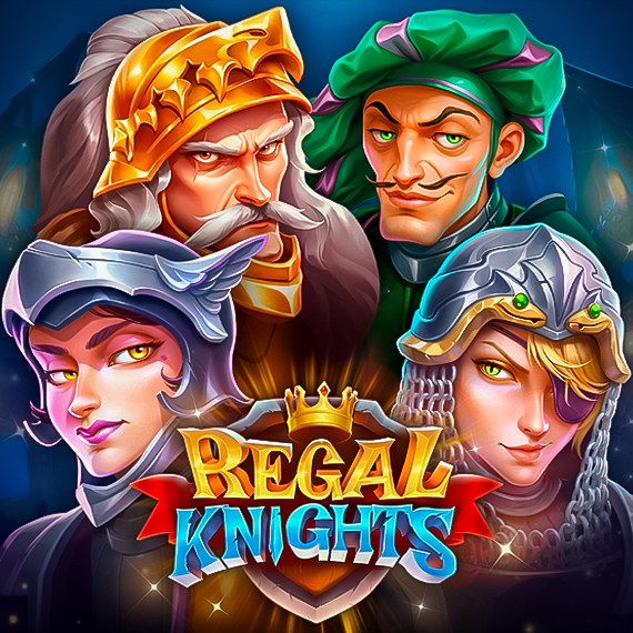 Regal Knights (Push Gaming) slot logo