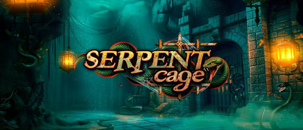 Serpent Cage slot logo big