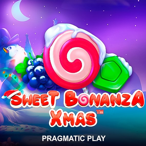 Sweet Bonanza Xmas slot logo