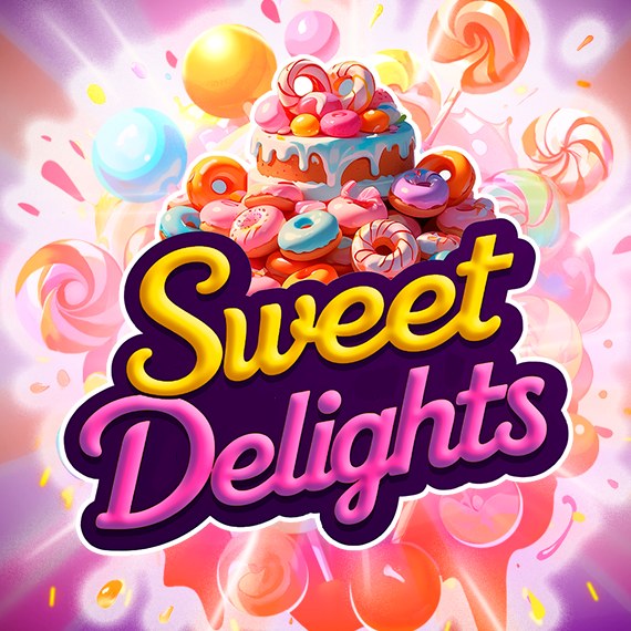 Sweet Delights slot logo