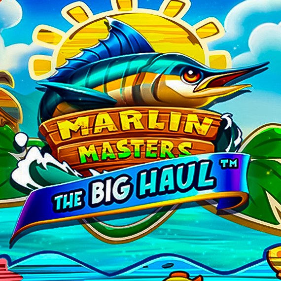 Marlin Masters The Big Haul slot logo