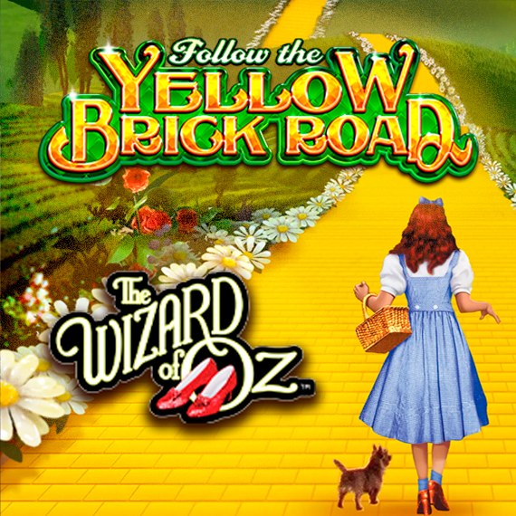 The Wizard of Oz - Follow the Yellow Brick Road slot logo