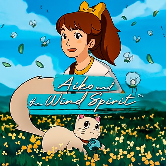 Aiko and the Wind Spirit slot logo