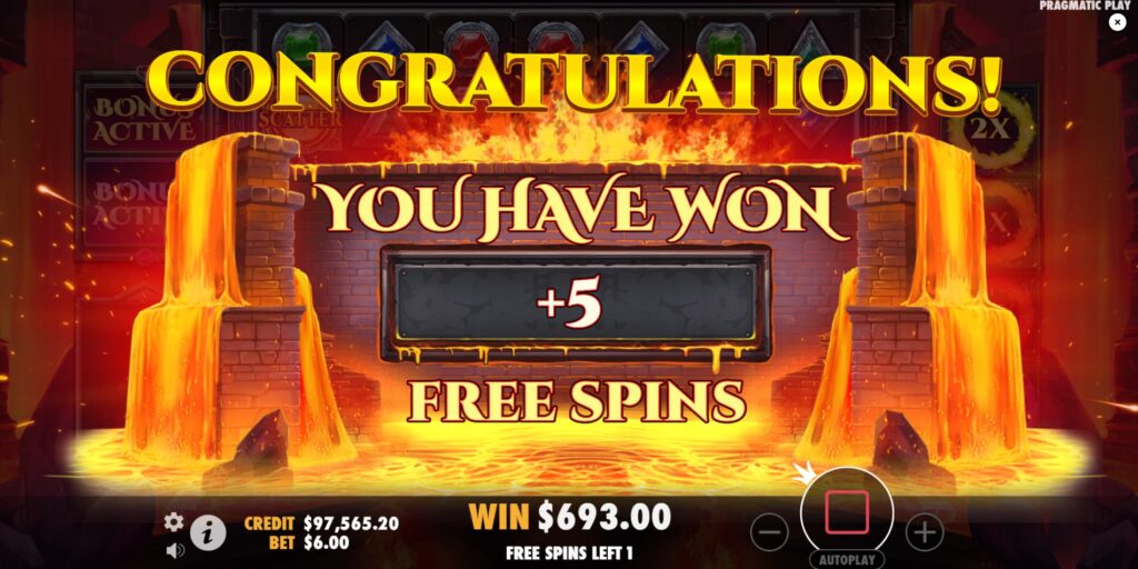 Retriggering Free Spins