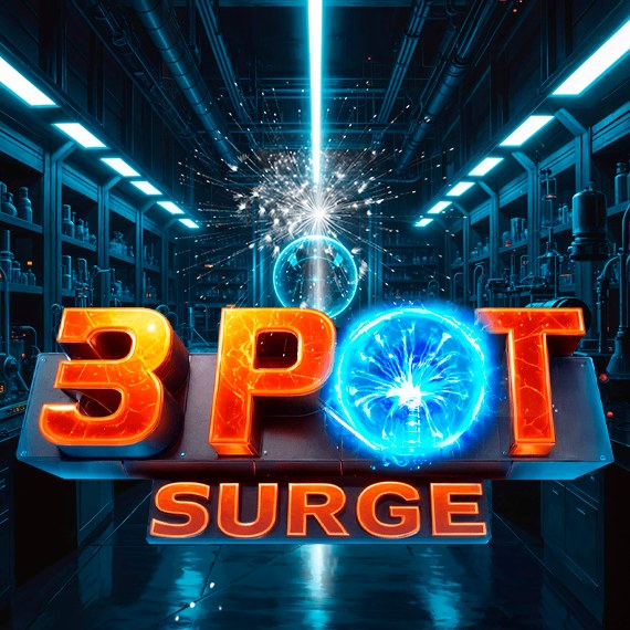3 Pot Surge slot logo