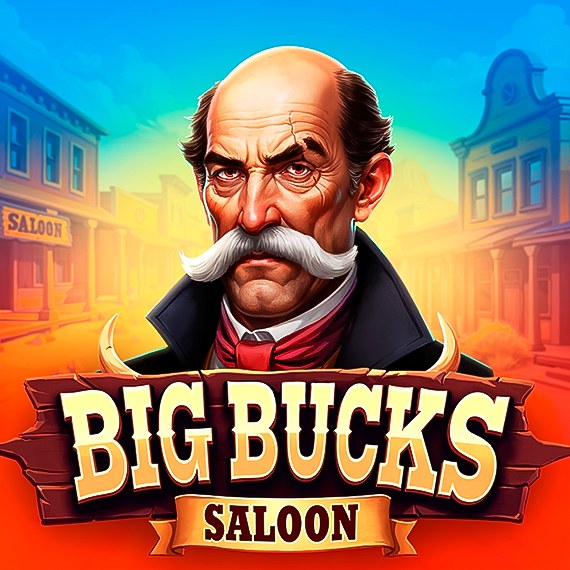 Big Bucks Saloon slot logo