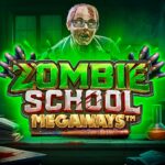 Zombie School Megaways slot logo